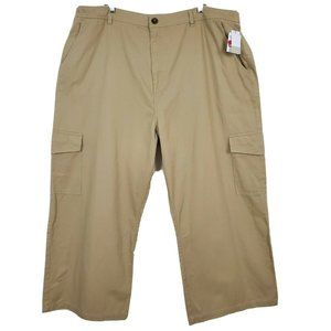 BP Cargo Chino Pants Womens Plus Size 3X Beige Khaki
